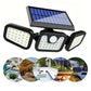 💡 ACHETEZ 3, OBTENEZ 1 GRATUIT! ☀️ Applique Murale Solaire à 3 Têtes – 2400mAh, LED haute luminosité & angle réglable – Étanche & parfaite pour jardin, garage ou cour 🏠