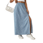 👗 60% DE RÉDUCTION 🌹 Jupe fendue taille haute à fleurs ditsy – Fluide, légère & romantique – Parfaite pour l’été, les soirées ou un look bohème chic – féminine et élégante ✨🌸🌿