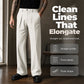 👖 50% DE RÉDUCTION 🌿 Pantalon droit drapé doux pour homme – Coupe classique & tissu fluide – Parfait pour un look décontracté ou chic au quotidien – confortable et intemporel ✨💼