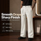 👖 50% DE RÉDUCTION 🌿 Pantalon droit drapé doux pour homme – Coupe classique & tissu fluide – Parfait pour un look décontracté ou chic au quotidien – confortable et intemporel ✨💼