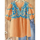 👚 50% DE RÉDUCTION 🌸 Blouse légère brodée – Tissu fluide, détails raffinés & coupe aérée – Parfaite pour l’été, le bureau ou un look romantique au quotidien – féminine et confortable 💐✨