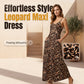 👗 50% DE RÉDUCTION 🐆 Robe maxi à bretelles spaghetti imprimé léopard – Fluide, légère & audacieuse – Parfaite pour l’été, la plage ou une soirée tendance – look sauvage et élégant ✨🌿