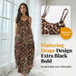 👗 50% DE RÉDUCTION 🐆 Robe maxi à bretelles spaghetti imprimé léopard – Fluide, légère & audacieuse – Parfaite pour l’été, la plage ou une soirée tendance – look sauvage et élégant ✨🌿