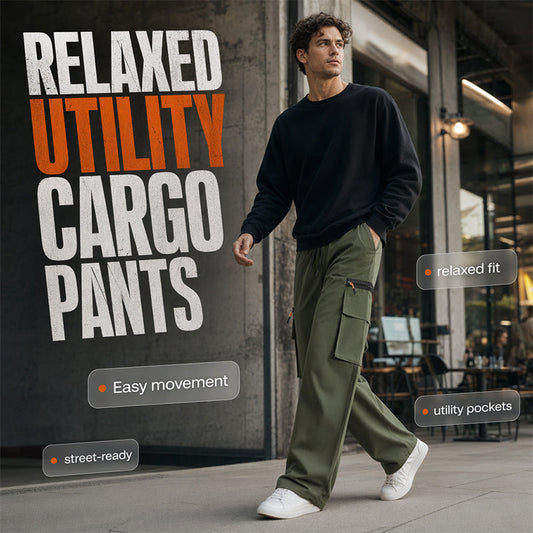 👖 50% DE RÉDUCTION 🔧 Pantalon cargo stretch coupe décontractée – Multi-poches & confortable – Idéal pour le quotidien, le travail ou les activités outdoor – robuste et flexible 🌿💪✨