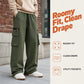 👖 50% DE RÉDUCTION 🔧 Pantalon cargo stretch coupe décontractée – Multi-poches & confortable – Idéal pour le quotidien, le travail ou les activités outdoor – robuste et flexible 🌿💪✨