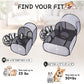 🐱 60% DE RÉDUCTION 🧶 Grand tunnel de jeu et détente pour chat – Pliable & résistant aux griffes – Parfait pour se cacher, bondir ou faire la sieste – design amusant et confortable 🐾✨