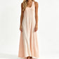 👗 50% DE RÉDUCTION 🌸 Robe maxi élégante à épaules drapées – Tissu fluide & coupe raffinée – Parfaite pour les soirées, les mariages ou un look chic au quotidien – confortable et intemporelle ✨💃🌿