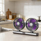 🌀 50% DE RÉDUCTION 🌬️ Ventilateur de plafond oscillant à double tête – 3 vitesses & télécommande – Double flux d’air, idéal pour les grandes pièces – silencieux et moderne 💡✨🏠
