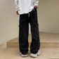 👖 50% DE RÉDUCTION 🧵 Jean cargo large utilitaire – Coupe ample, poches fonctionnelles & denim robuste – Parfait pour un look urbain ou décontracté – confortable et pratique ✨🛠️🌿