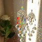🌳 50% DE RÉDUCTION ☀️ Pendentif attrape-soleil cristal arbre de vie – Fines facettes, reflets lumineux & design symbolique – Parfait pour la décoration intérieure, le jardin ou en cadeau – apporte lumière et sérénité ✨🏡🕊️
