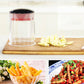 🔪 60% DE RÉDUCTION 🍓 Hachoir multifonction légumes & fruits – Lames en acier inoxydable – Idéal pour préparer rapidement salades, soupes ou smoothies – compact, facile à nettoyer & sûr 🥗✨⚡