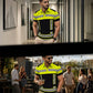 👔 50% DE RÉDUCTION ⏰ Chemise homme manches courtes haute visibilité réfléchissante – Bande réfléchissante & respirante – Idéale pour le travail, le chantier ou les sorties nocturnes – sécurité et confort au quotidien ✨🦺🌙