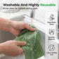 🧻 50% DE RÉDUCTION! 🍳 Rouleau de Chiffons Nettoyants Jetables – Ultra-absorbants, détachables & sans traces – Idéal pour la cuisine, l'entretien et le nettoyage ✨
