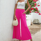 👖 50% DE RÉDUCTION 🌸 Pantalon large décontracté pour femme – Tissu fluide, taille élastique – Parfait pour l’été, le quotidien ou les voyages – léger, confortable et chic ✨🌿☀️
