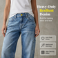 👖 50% DE RÉDUCTION 🌸 Jean décontracté pour femme – Coupe ample & jambes droites – Denim confortable, look casual chic – parfait pour le quotidien ou les sorties – intemporel et facile à assortir ✨🛒🌿