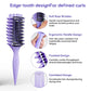 💇‍♀️ 50% DE RÉDUCTION 🌀 Brosse démêlante ventilée pour cheveux bouclés – Souple, antistatique & douce pour le cuir chevelu – Idéale pour les boucles ou les cheveux mouillés – réduit la casse et les frisottis ✨🌸🌿