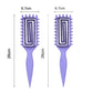 💇‍♀️ 50% DE RÉDUCTION 🌀 Brosse démêlante ventilée pour cheveux bouclés – Souple, antistatique & douce pour le cuir chevelu – Idéale pour les boucles ou les cheveux mouillés – réduit la casse et les frisottis ✨🌸🌿