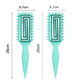 💇‍♀️ 50% DE RÉDUCTION 🌀 Brosse démêlante ventilée pour cheveux bouclés – Souple, antistatique & douce pour le cuir chevelu – Idéale pour les boucles ou les cheveux mouillés – réduit la casse et les frisottis ✨🌸🌿