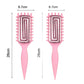 💇‍♀️ 50% DE RÉDUCTION 🌀 Brosse démêlante ventilée pour cheveux bouclés – Souple, antistatique & douce pour le cuir chevelu – Idéale pour les boucles ou les cheveux mouillés – réduit la casse et les frisottis ✨🌸🌿