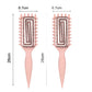 💇‍♀️ 50% DE RÉDUCTION 🌀 Brosse démêlante ventilée pour cheveux bouclés – Souple, antistatique & douce pour le cuir chevelu – Idéale pour les boucles ou les cheveux mouillés – réduit la casse et les frisottis ✨🌸🌿
