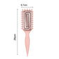 💇‍♀️ 50% DE RÉDUCTION 🌀 Brosse démêlante ventilée pour cheveux bouclés – Souple, antistatique & douce pour le cuir chevelu – Idéale pour les boucles ou les cheveux mouillés – réduit la casse et les frisottis ✨🌸🌿