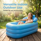 🏊 50% DE RÉDUCTION! 🌊 Piscine gonflable isolée 3 couches – PVC, chaleur & soutien dorsal ✨