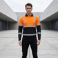 👔 50% DE RÉDUCTION ⏰ Chemise haute visibilité manches longues – Bande réfléchissante & respirante – Idéale pour le chantier, la route ou les travaux extérieurs – sécurité accrue et confort toute la journée 🦺🌙✨