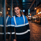 👔 50% DE RÉDUCTION ⏰ Chemise haute visibilité manches longues – Bande réfléchissante & respirante – Idéale pour le chantier, la route ou les travaux extérieurs – sécurité accrue et confort toute la journée 🦺🌙✨