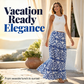👗 50% DE RÉDUCTION 🌴 Jupe maxi fluide – Légère, longue & polyvalente – Parfaite pour la plage, les vacances ou le quotidien – confortable et élégante 🌊☀️✨