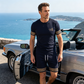 👕 50% DE RÉDUCTION ☀️ Ensemble 2 pièces T-shirt & short – Coupe décontractée & respirante – Idéal pour l’été, le sport ou les vacances – style naturel et confortable 🩳🌿✨