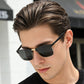 🕶️ 50% DE RÉDUCTION ⏰ Lunettes de soleil rétro – Monture métallique carrée & protection UV400 – Look vintage, légères & élégantes – parfaites pour un style chic au quotidien ✨☀️🛒