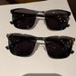 🕶️ 50% DE RÉDUCTION ⏰ Lunettes de soleil rétro – Monture métallique carrée & protection UV400 – Look vintage, légères & élégantes – parfaites pour un style chic au quotidien ✨☀️🛒