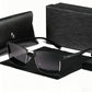 🕶️ 50% DE RÉDUCTION ⏰ Lunettes de soleil rétro – Monture métallique carrée & protection UV400 – Look vintage, légères & élégantes – parfaites pour un style chic au quotidien ✨☀️🛒