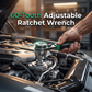 🔧 50% DE RÉDUCTION ⏰ Clé à cliquet réglable 60 dents – Précision & robustesse – Idéale pour la mécanique, le bricolage ou les réparations – ergonomique et durable 🛠️💪✨