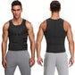 💪 50% DE RÉDUCTION ⏰ Gilet sauna gainant pour homme – Ceinture abdominale double sangle – Favorise la transpiration & le maintien – idéal pour le sport ou le quotidien – discret sous les vêtements 🔥🏋️‍♂️✨