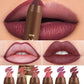 💄 50% DE RÉDUCTION! ✨ Crayon à Lèvres Mat Longue Tenue – 3,5g, 2-en-1 contour & rouge à lèvres – Hydratant, 6 couleurs pour un look parfait 🌸
