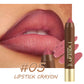 💄 50% DE RÉDUCTION! ✨ Crayon à Lèvres Mat Longue Tenue – 3,5g, 2-en-1 contour & rouge à lèvres – Hydratant, 6 couleurs pour un look parfait 🌸