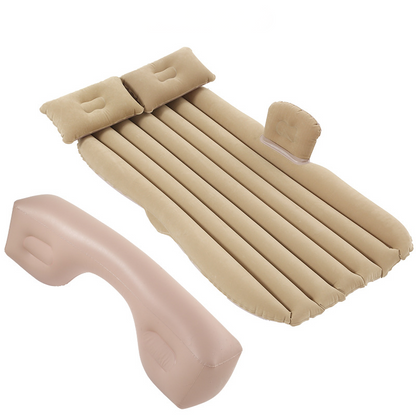 🛏️ 50% DE RÉDUCTION 🚗 Matelas gonflable de voiture – Compact, confortable & rapide à gonfler – Idéal pour les voyages, le camping ou les pauses sur la route – facile à ranger, universel ⛺💨✨