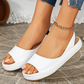 👡 50% DE RÉDUCTION 🌸 Sandales à plateforme sportives – Confortables & faciles à enfiler – Parfaites pour l'été ou un look dynamique ☀️🏃‍♀️✨