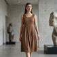 👗 50% DE RÉDUCTION ☀️ Robe plissée sans manches – Fluide, légère & facile à porter – Idéale pour l’été, les vacances ou un look chic au quotidien – coupe confortable et élégante 🌸✨🩱