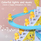🦆 50% DE RÉDUCTION! 🧸 Petit canard qui monte les escaliers – Jouet électrique amusant, couleurs vives & musique ludique – Parfait pour éveiller bébé et le faire rire 🎶