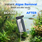 🧲 50% DE RÉDUCTION! 🐠 Nettoyeur d'aquarium magnétique double face – Nettoie intérieur & extérieur sans effort – Mains au sec, efficace & rapide 💧