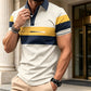 👕 50% DE RÉDUCTION! 🎨 Chemise Manches Courtes Color Block Casual Homme – Design moderne, tissu léger & coupe confortable – Parfaite pour le quotidien & les sorties estivales ☀️