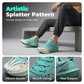 📢 50% DE RÉDUCTION! 👟 Baskets Casual Imprimé Éclaboussures Phosphorescentes – Design lumineux, confortable & tendance – Parfaites pour un look unique de jour comme de nuit ✨