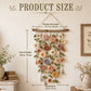 🌸 50% DE RÉDUCTION! 🧶 Décoration murale florale au crochet – Artisanal, léger & bohème – Parfait pour une touche naturelle et douce dans votre intérieur 🌿