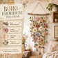🌸 50% DE RÉDUCTION! 🧶 Décoration murale florale au crochet – Artisanal, léger & bohème – Parfait pour une touche naturelle et douce dans votre intérieur 🌿