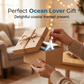 ⚓ 50% DE RÉDUCTION! 🪵 Ornement Suspendu Marin en Bois Rustique – Design nautique, bois naturel & finition artisanale – Parfait pour déco maison, bureau ou cadeau 🌊