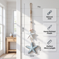 ⚓ 50% DE RÉDUCTION! 🪵 Ornement Suspendu Marin en Bois Rustique – Design nautique, bois naturel & finition artisanale – Parfait pour déco maison, bureau ou cadeau 🌊