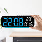 ⏰ 60% DE RÉDUCTION! 🌡️ Réveil Numérique LED – Date, température & jour de la semaine – Écran lumineux, compact & facile à utiliser – Idéal pour chambre & bureau 🛏️