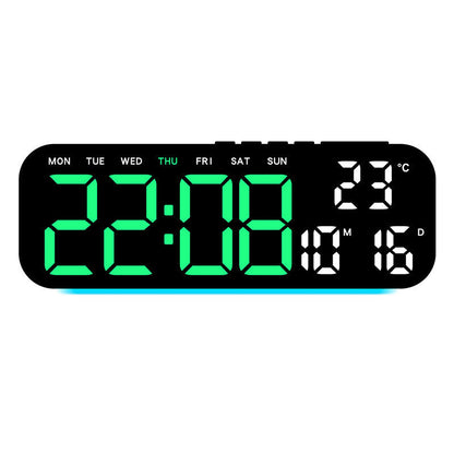 ⏰ 60% DE RÉDUCTION! 🌡️ Réveil Numérique LED – Date, température & jour de la semaine – Écran lumineux, compact & facile à utiliser – Idéal pour chambre & bureau 🛏️